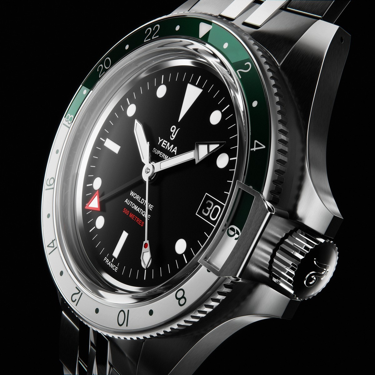 YEMA Superman 500 GMT Tendance Horlogerie YEMA Superman 500 GMT Tendance Horlogerie