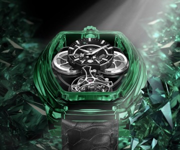 Artya Curvy Purity Tourbillon NanoSaphir Emerald